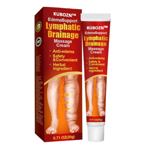 KUBOZN™ EdemaSupport Lymphatic Drainage Massage Cream