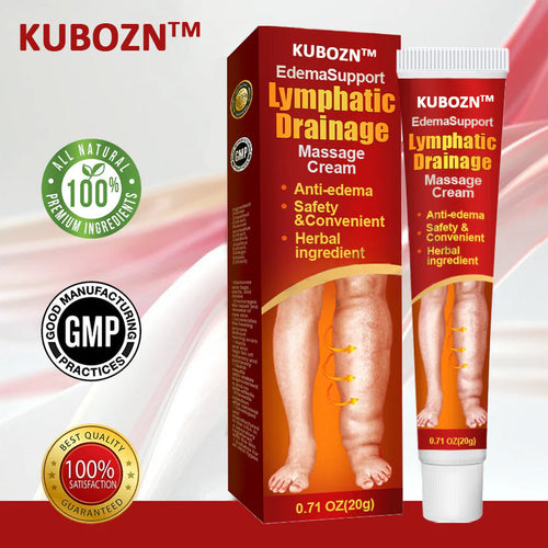 KUBOZN™ EdemaSupport Lymphatic Drainage Massage Cream