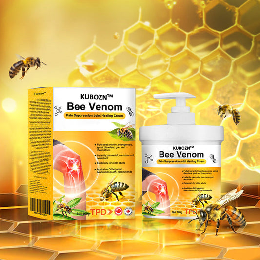 KUBOZN™ Bee Venom Pain Suppression Joint Healing Cream (👩🏼‍⚕️AOA Recommended)