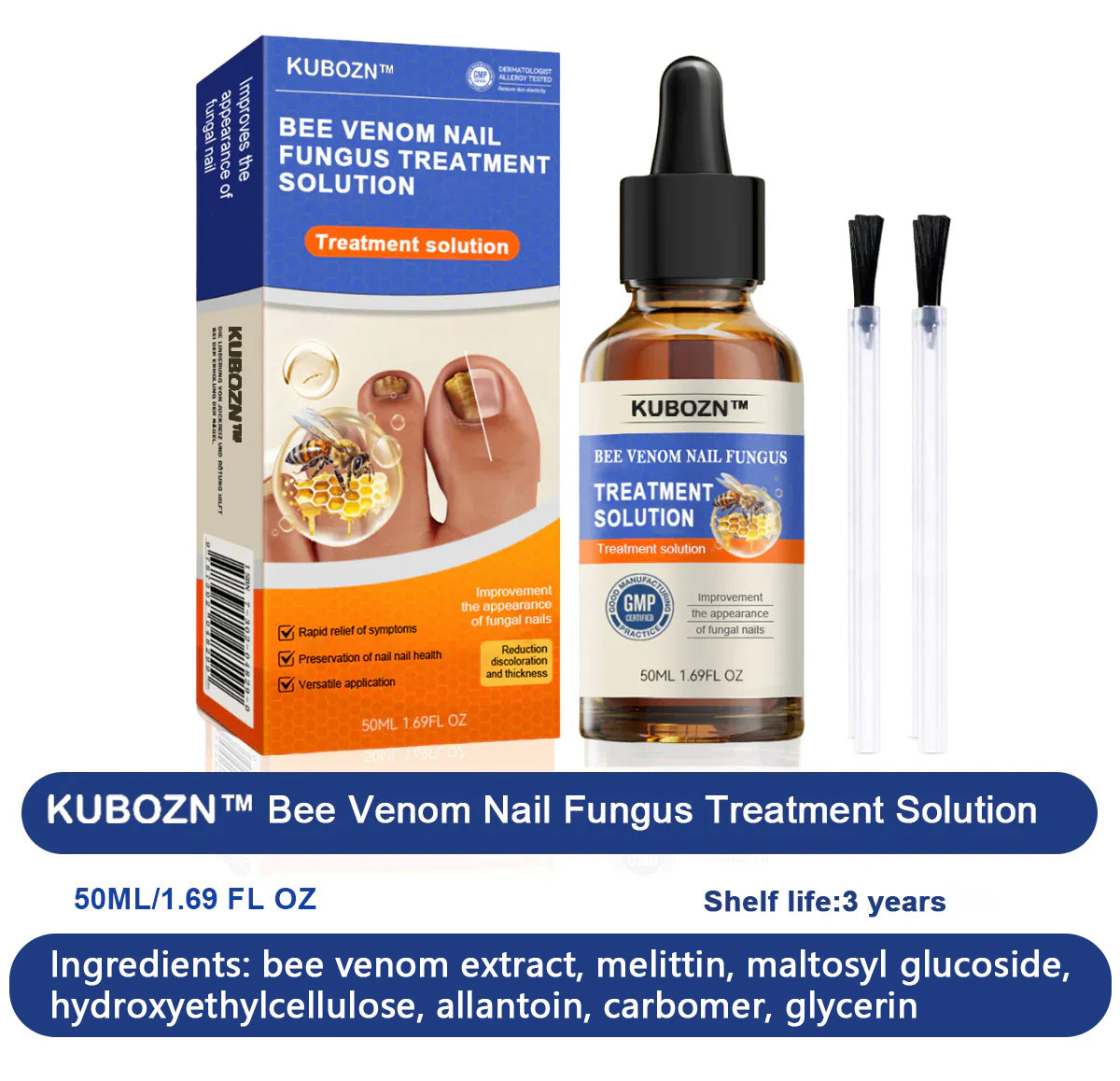 KUBOZN™ Bee Venom Nail Fungus Treatment Solution👣👣