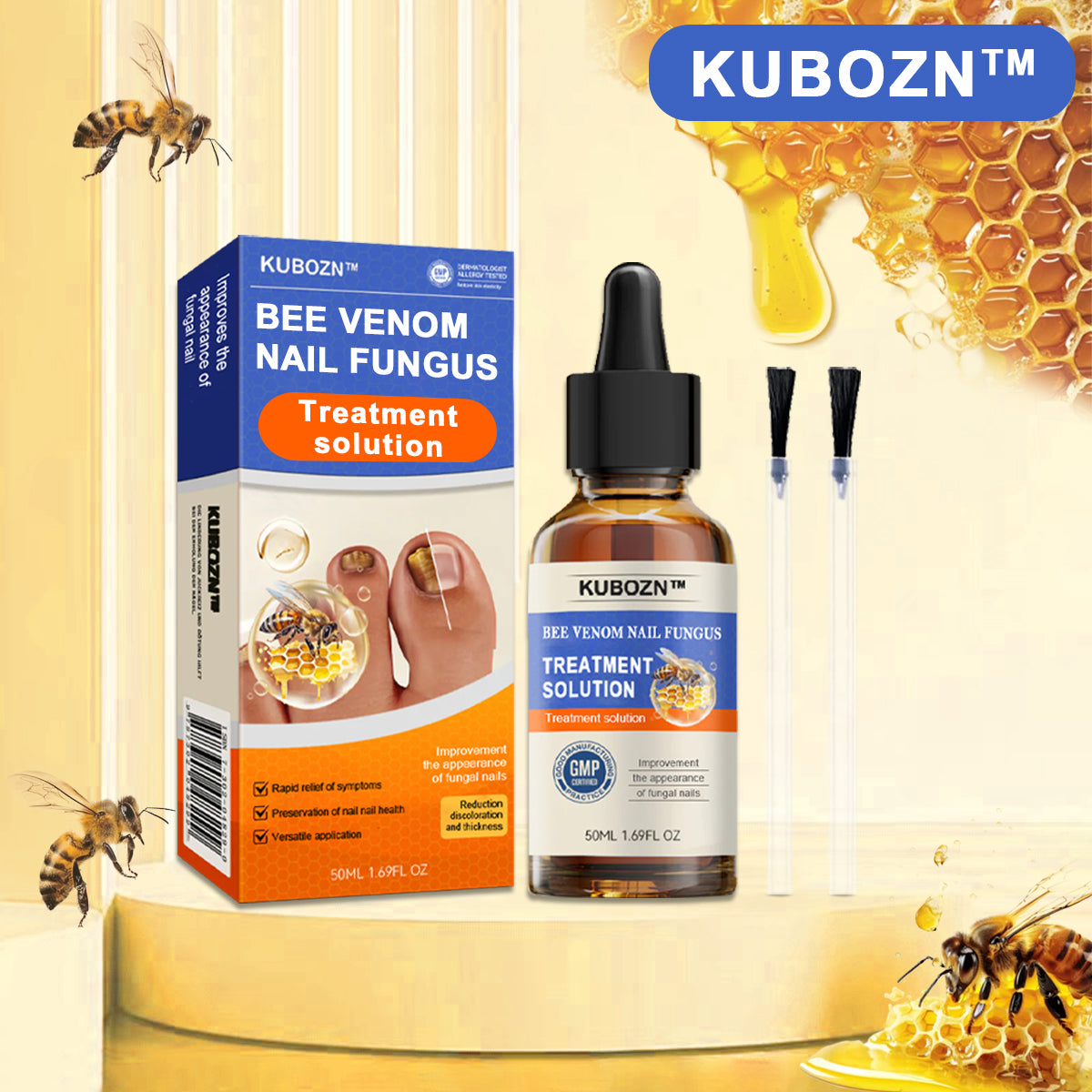 KUBOZN™ Bee Venom Nail Fungus Treatment Solution👣👣